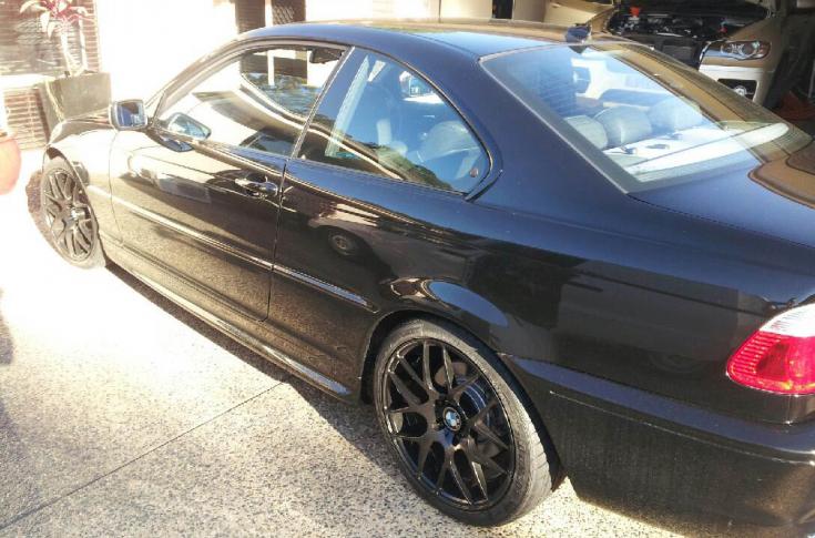 Bmw 3 black